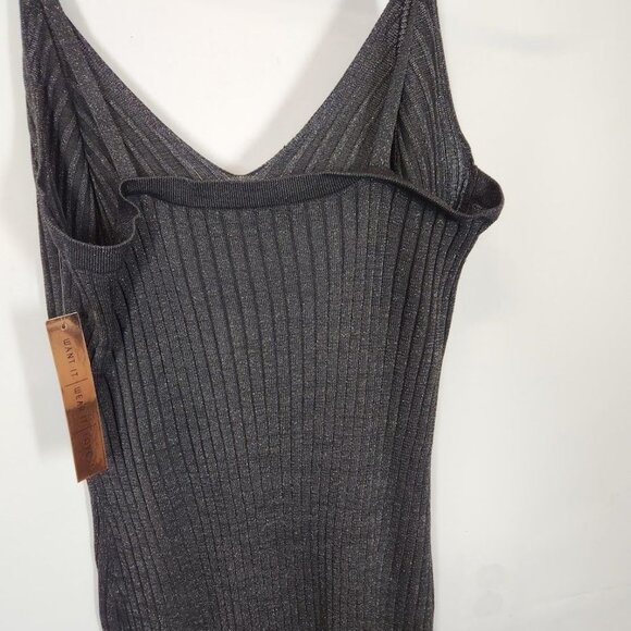 NWT Almost Famous Ribbed Bodycon Dress in Black Size 3X - Picture 4 of 8